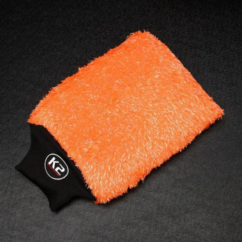 K2 - Mikrofaser Waschhandschuh Kratzfrei & Sanft _2
