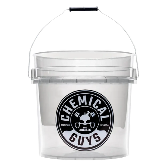 Chemical Guys - 4,25-Gallonen-Wascheimer Ultra Clear mit Logo