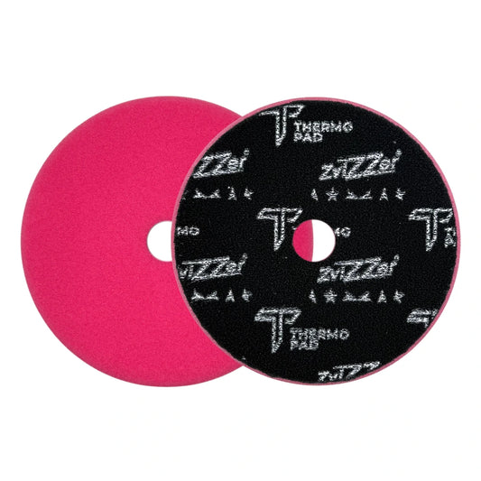 ZviZZer - Thermo Trapez Heavy Cut Pad red - Schleif-Pad rot 150mm