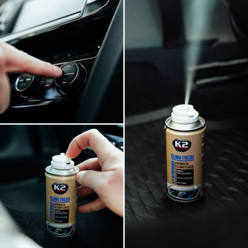 K2 - Klima Fresh New Car - Klimareiniger und Desinfektion Neuwagenduft 150ml_3