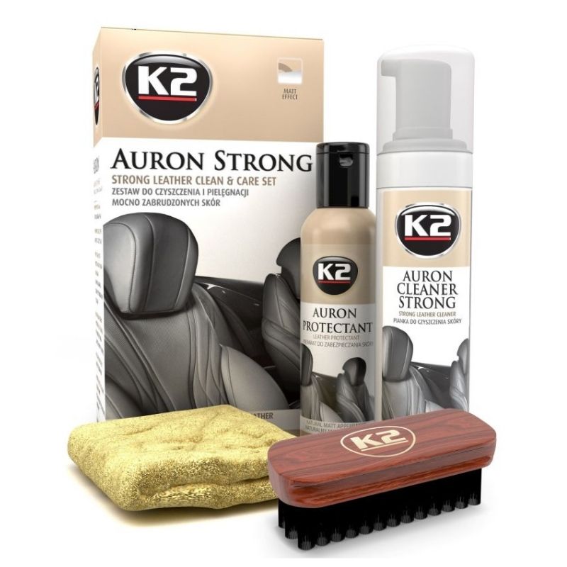 K2 - Auron Strong Set - Lederpflegeset für stark verschmutzte Leder