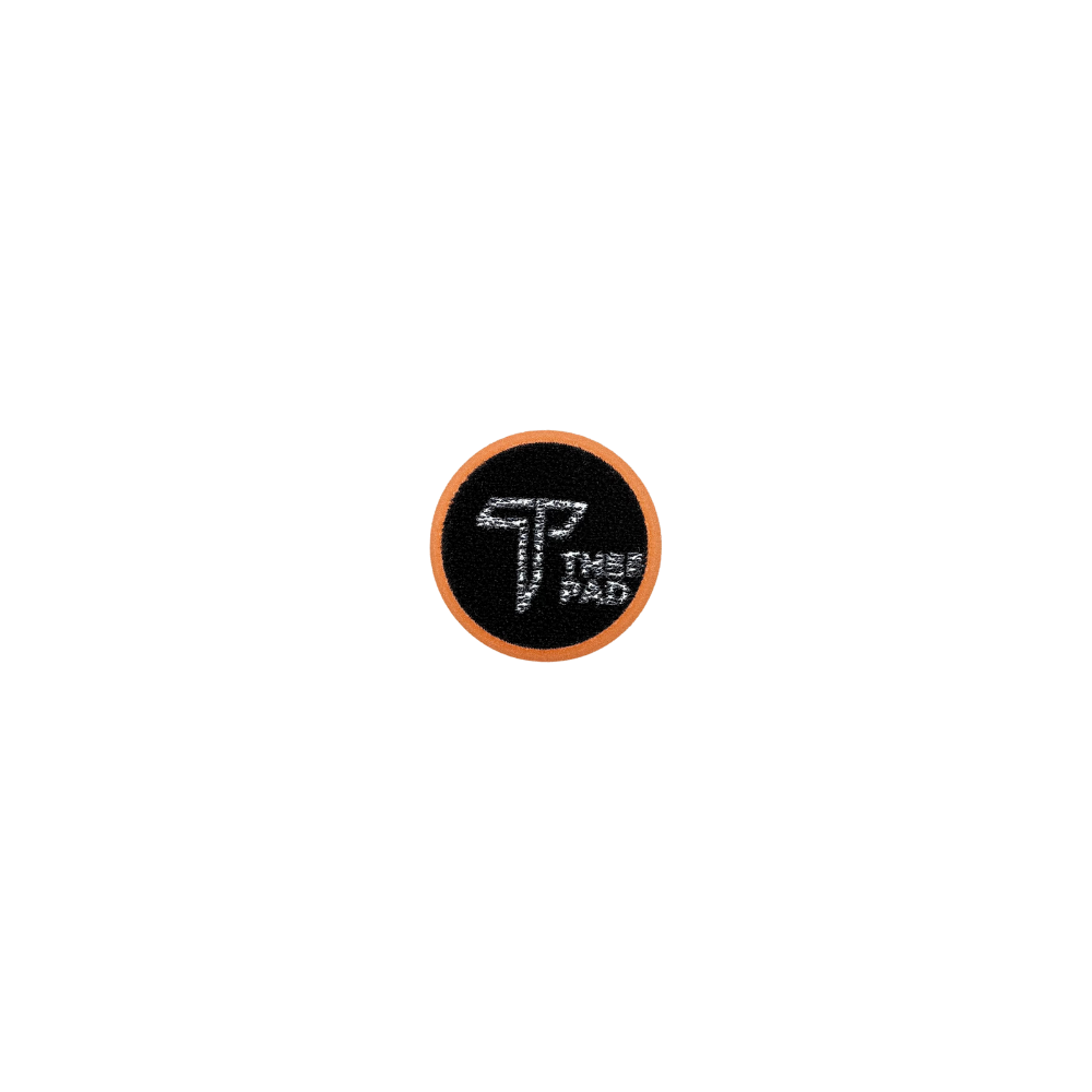 ZviZZer - Thermo Trapez Medium Cut Pad orange - One-Step-Pad orange 35mm_4