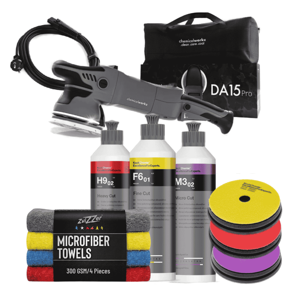 Koch Chemie - Polierset mit Exzenter Poliermaschine DA15 Pro - V3