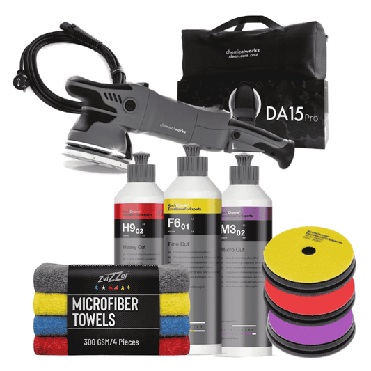 Koch Chemie - Polierset mit Exzenter Poliermaschine DA15 Pro - V3