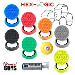 Chemical Guys - HEX LOGIC BLUE SOFT POLISHING PAD 5,5 INCH - 140mm_3
