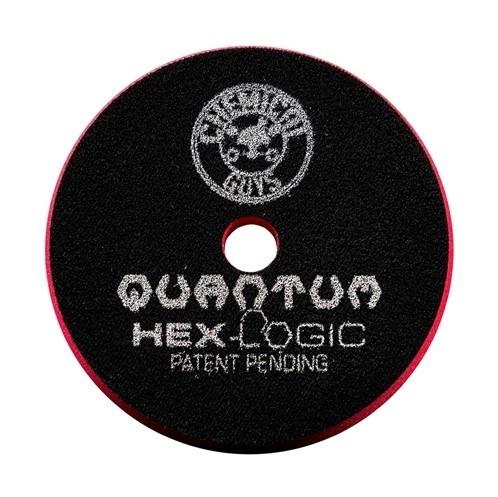 Chemical Guys - HEX LOGIC QUANTUM ULTRA LIGHT FINISHING PAD RED 5,5 INCH - 140mm_3