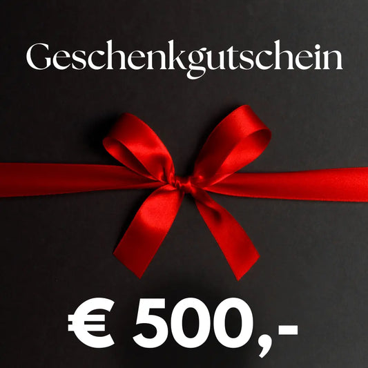 Geschenkgutschein 500 Euro