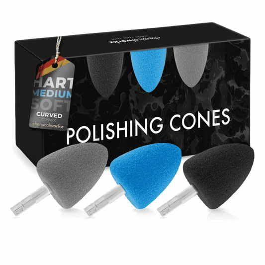 ChemicalWorkz - Polishing Cones Curved - Polierkegel Convex
