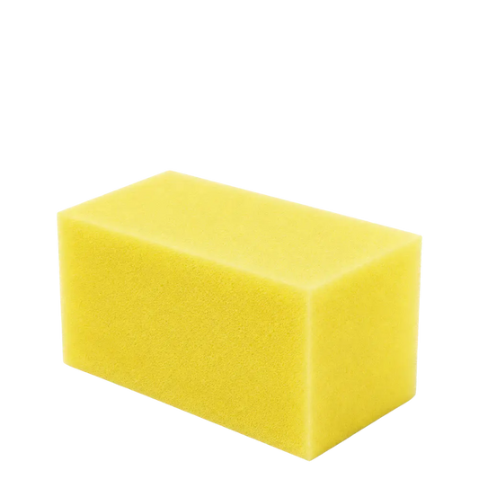 Ledermax - Leder - Reinigungsschwamm gelb klein 8x4x4cm