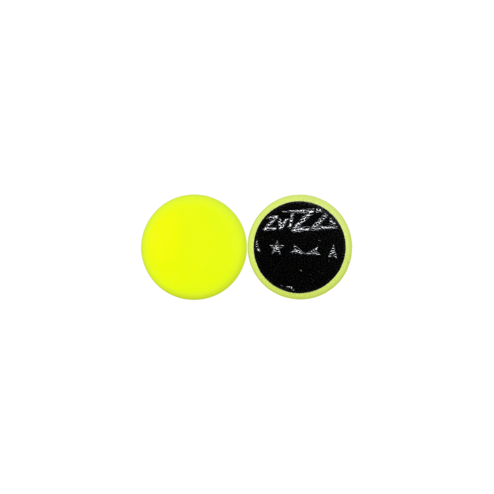 ZviZZer - Thermo Trapez Fine Cut Pad yellow - Hochglanz-Pad gelb 35mm