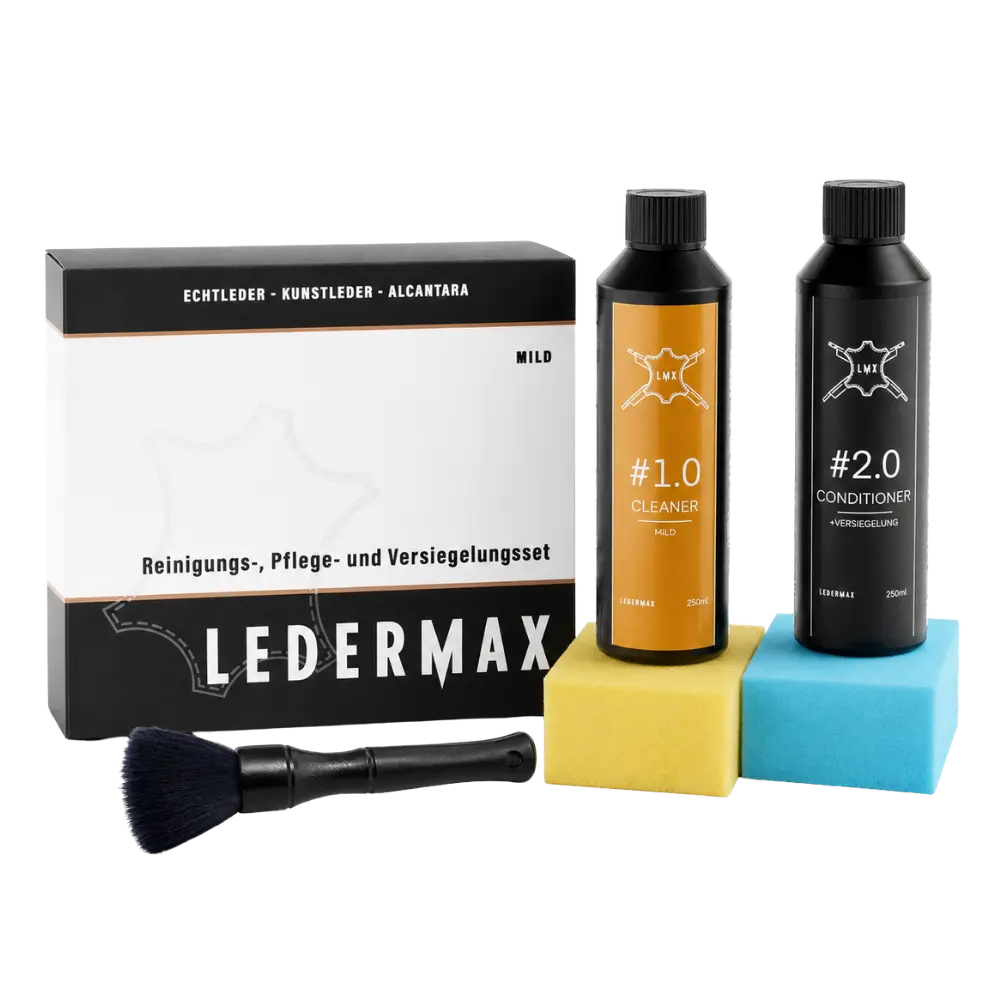 Ledermax - Reinigungs- & Pflegeset mild/matt 250ml