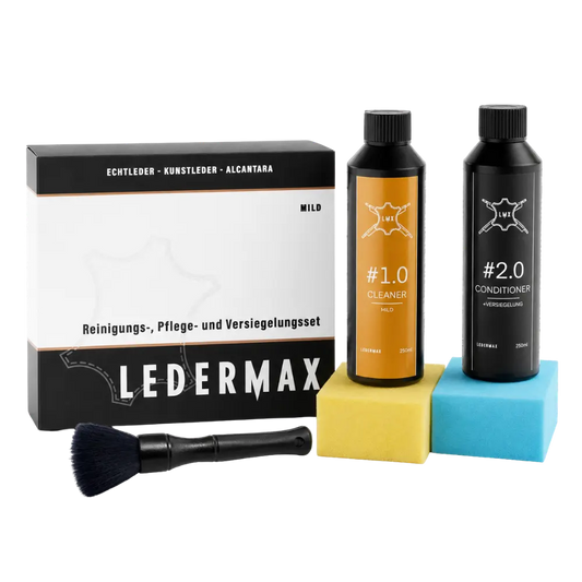 Ledermax - Reinigungs- & Pflegeset mild/matt 250ml