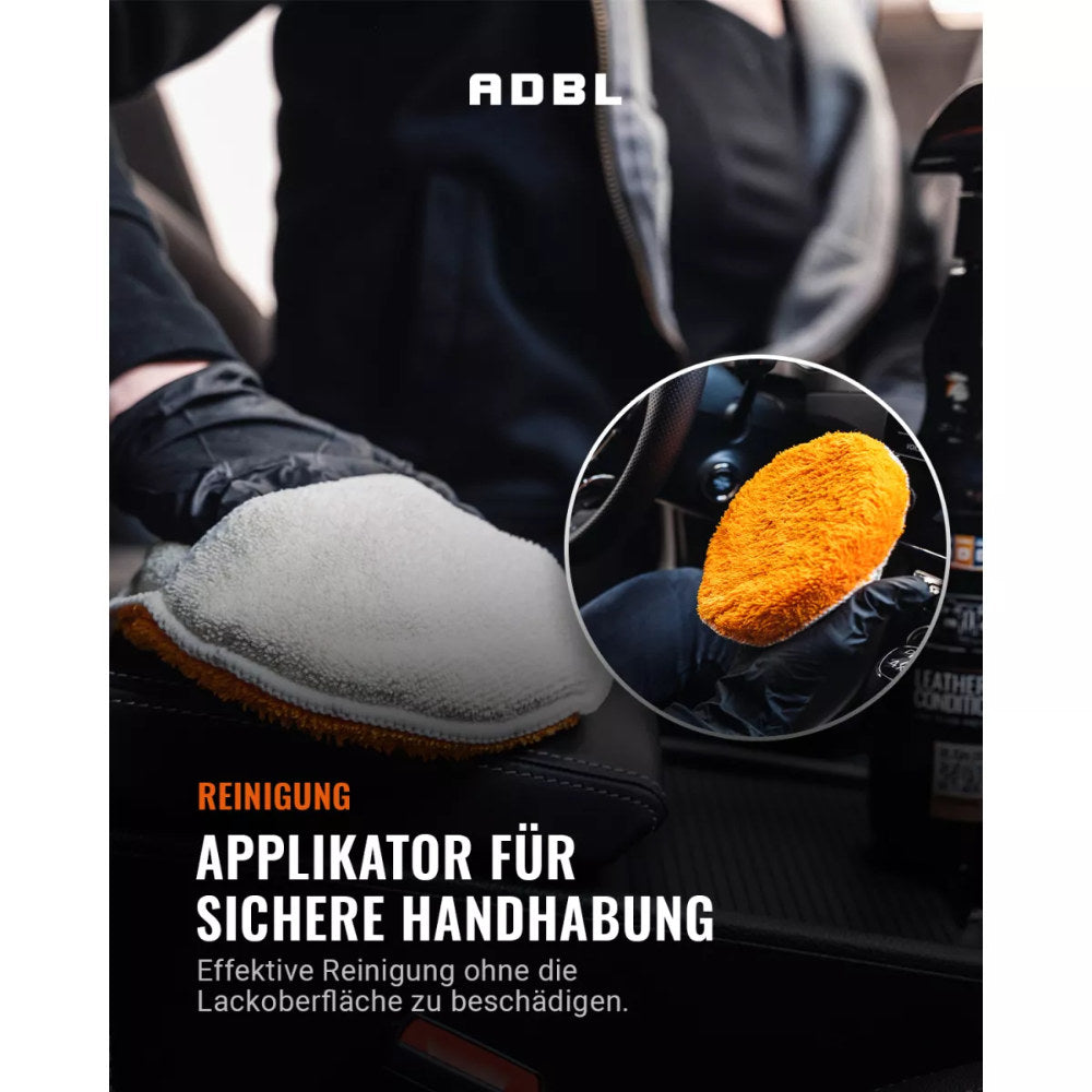ADBL - Tickler - Mikrofaser Wax & Dressing Applikatorpad 16cm_4