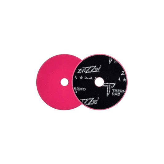 ZviZZer - Thermo Trapez Heavy Cut Pad red - Schleif-Pad rot 75mm