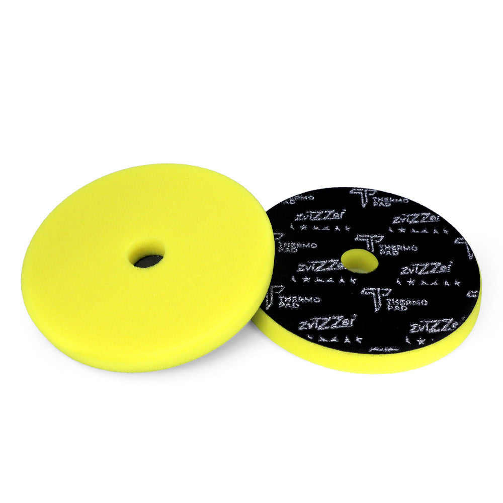 ZviZZer - Thermo Trapez Fine Cut Pad yellow - Hochglanz-Pad gelb 150mm_2