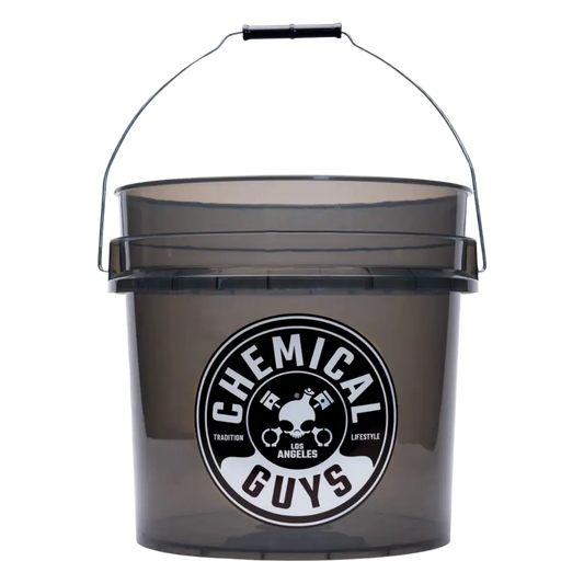 Chemical Guys - 4,25-Gallonen-Wascheimer Smoking Black mit Logo