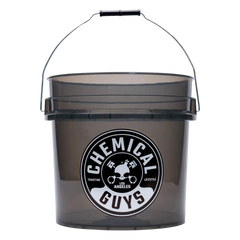 Chemical Guys - 4,25-Gallonen-Wascheimer Smoking Black mit Logo